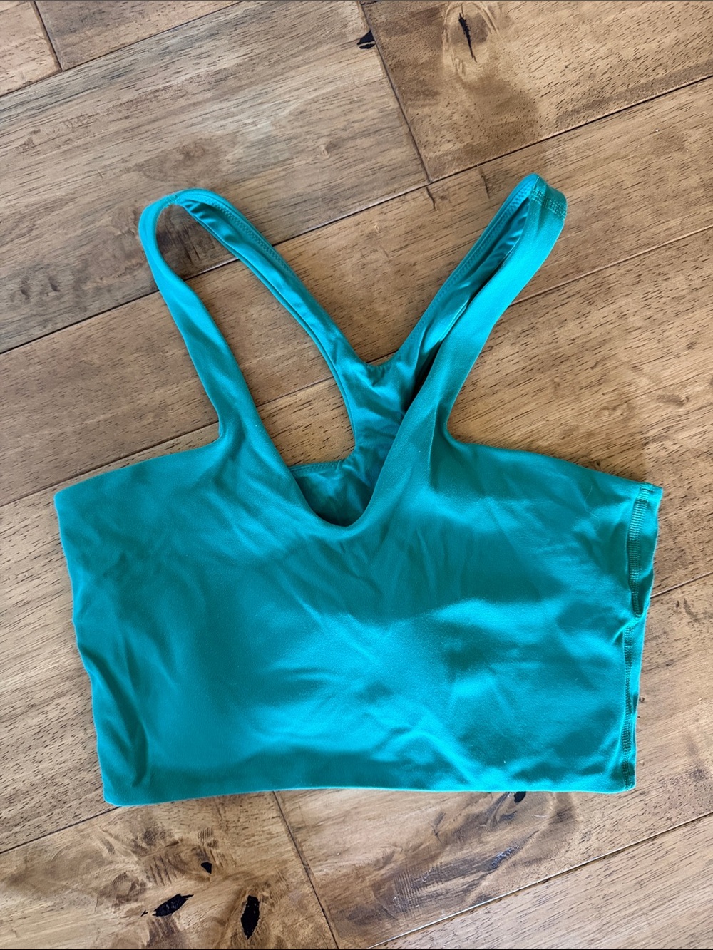 lululemon athletica Teal Racerback Sports Bra